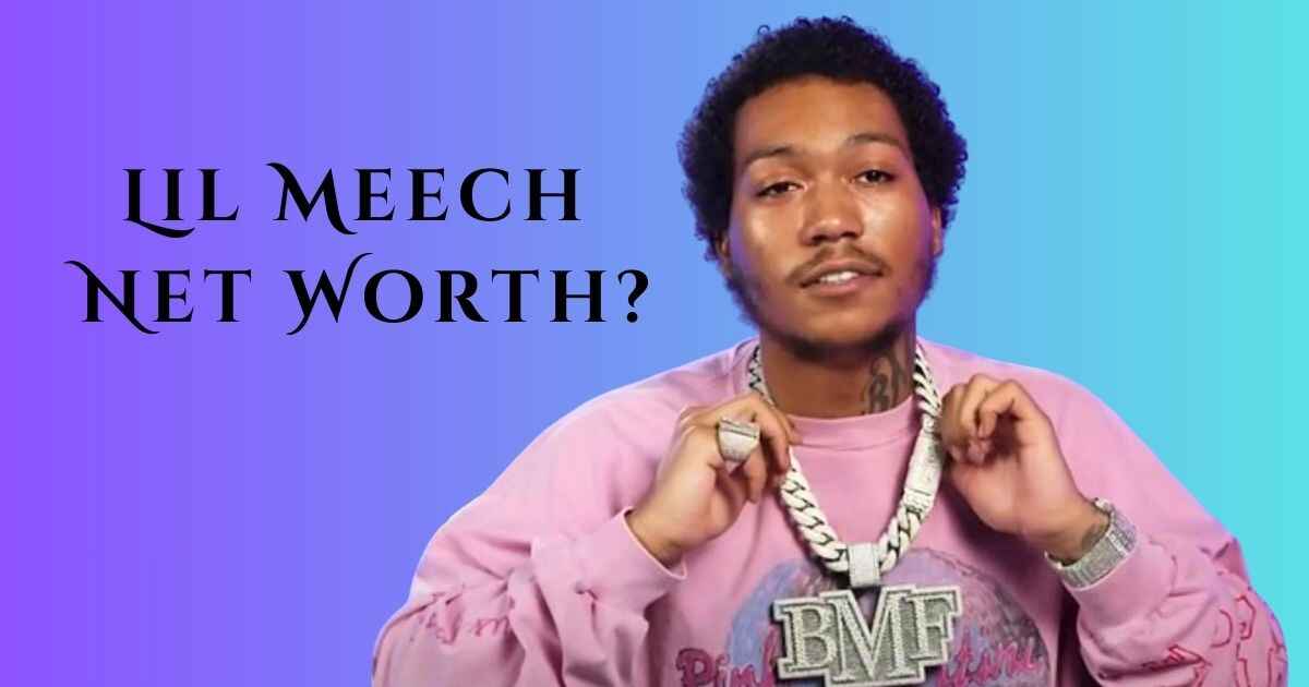 Lil Meech is showing and wearing insane jewellery with heading Lil Meech Net Worth