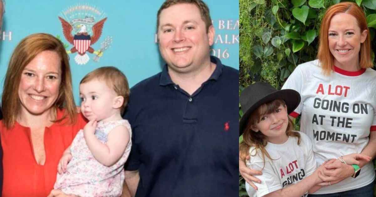 Split image showing Jen Plaski is Holding Genevieve Mecher in hands and Georgy Mecher is standing with her. In left side Jen Plaski with Genevieve Mecher whe she was 10 years old